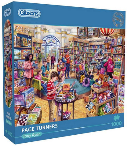 Gibsons - Page Turners - 1000 Piece Jigsaw Puzzle