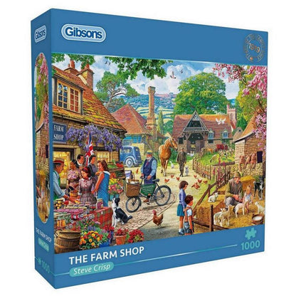 Gibsons - The Farm Shop - 1000 Piece Jigsaw Puzzle