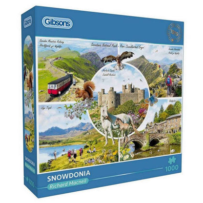 Gibsons - Snowdonia - 1000 Piece Jigsaw Puzzle