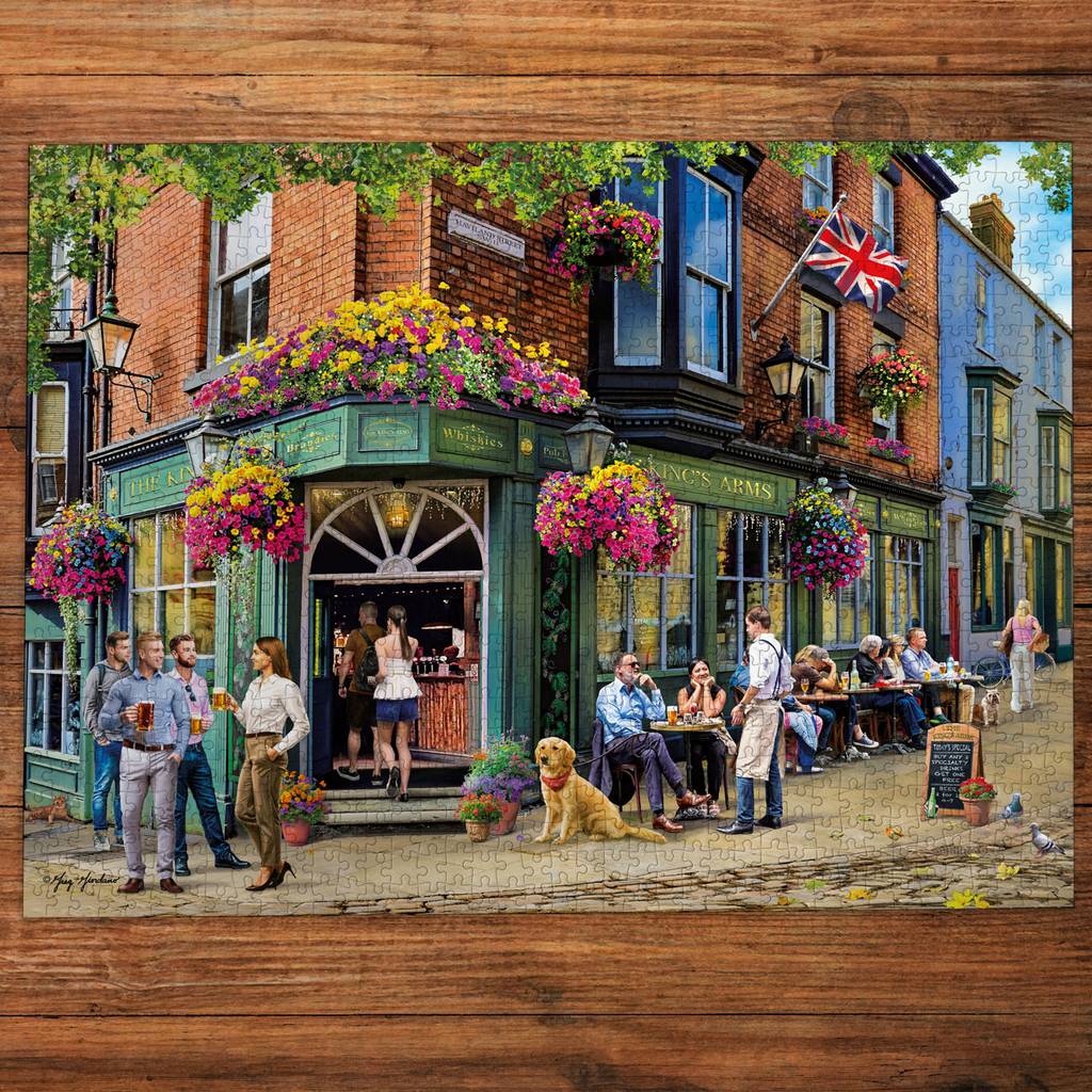 Gibsons - The Kings Arms - 1000 Piece Jigsaw Puzzle