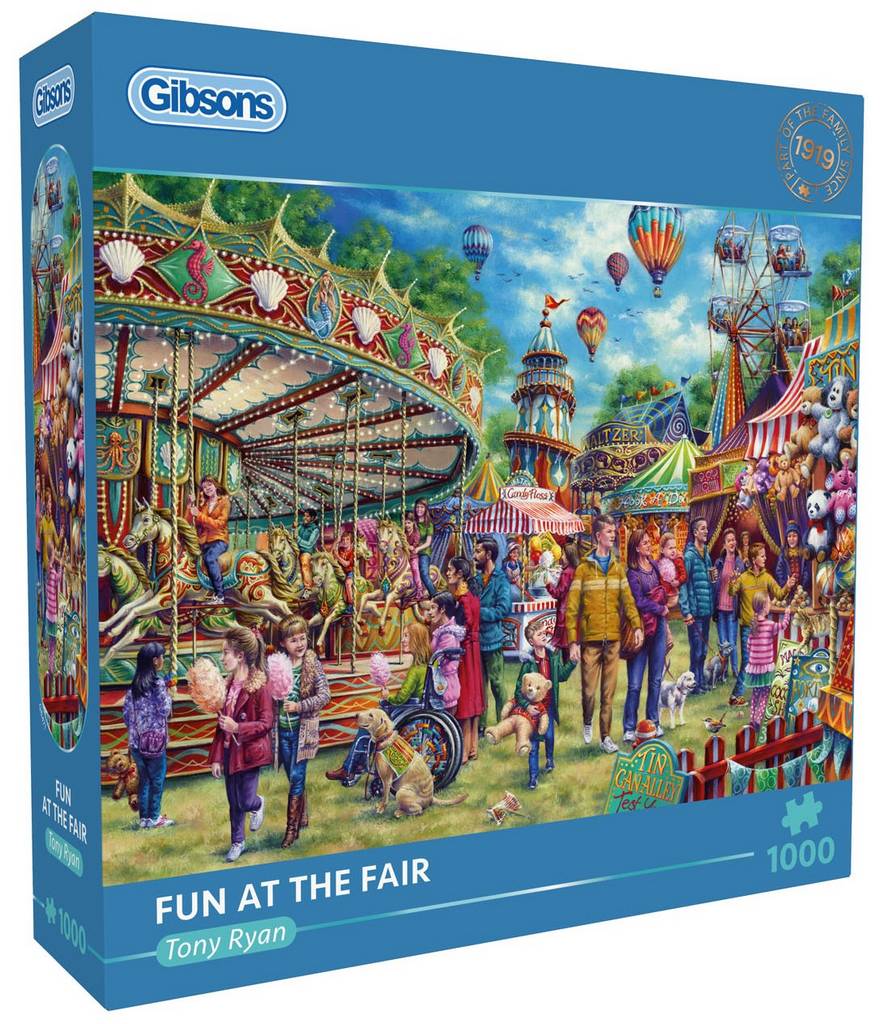 Gibsons - Fun at the Fair - 1000 Piece Jigsaw Puzzle