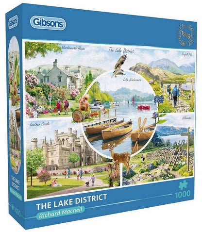 Gibsons - The Lake District - 1000 Piece Jigsaw Puzzle