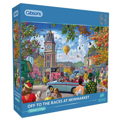 Gibsons - Off to the Races at Newmarket - 1000 Piece Jigsaw Puzzle