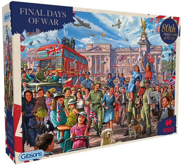 Gibsons - Final Days of War - 1000 Piece Jigsaw Puzzle