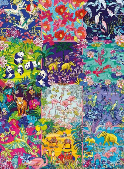 Gibsons - House of Turnowsky - Natures Carnival - 1000 Piece Jigsaw Puzzle