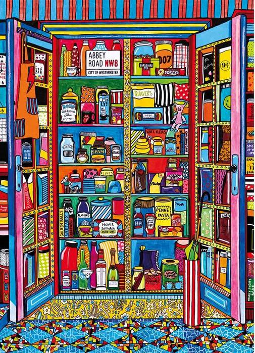 Gibsons - British Pantry - 1000 Piece Jigsaw Puzzle