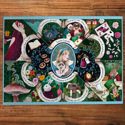 Gibsons - Alices Adventures in Wonderland - 1000 Piece Jigsaw Puzzle