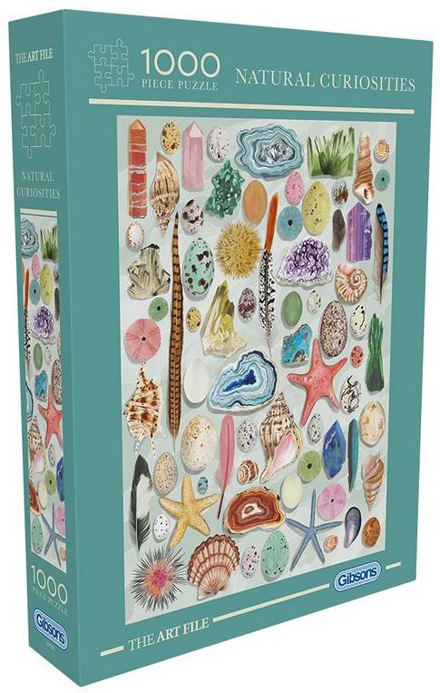 Gibsons - The Art File Natural Curiosities - 1000 Piece Jigsaw Puzzle