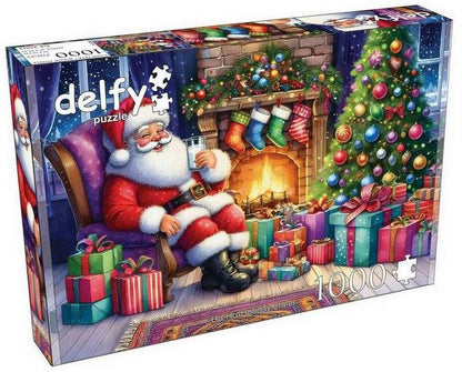 Delfy - Ho-Ho-Holiday Cheer - 1000 Piece Jigsaw Puzzle