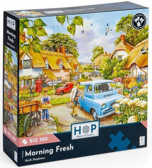 House of Puzzles - Morning Fresh - 500XL Piece Jigsaw Puzzle