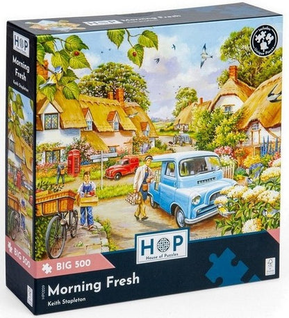 House of Puzzles - Morning Fresh - 500XL Piece Jigsaw Puzzle