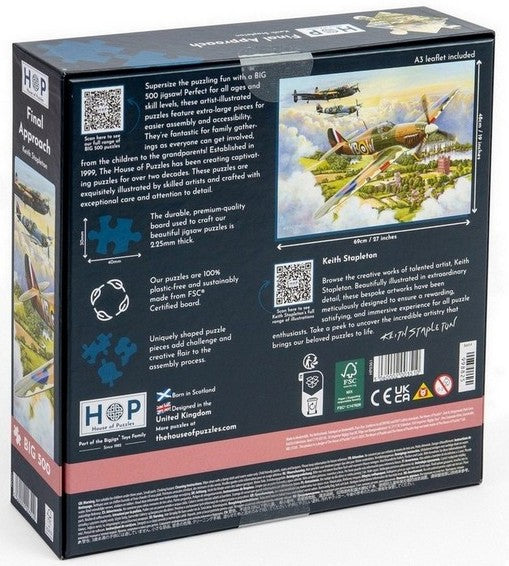 House of Puzzles - Final Approach - 500XL Piece Jigsaw Puzzle