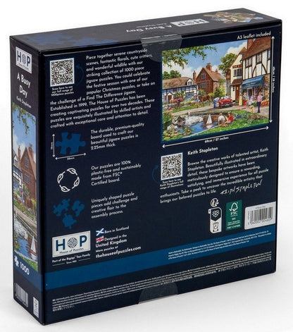 House of Puzzles - A Busy Day - 1000 Piece Jigsaw Puzzle