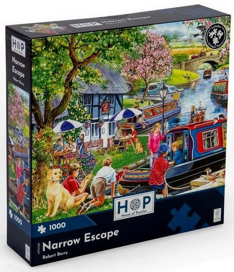House of Puzzles - Narrow Escape - 1000 Piece Jigsaw Puzzle