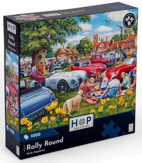 House of Puzzles - Rally Round - 1000 Piece Jigsaw Puzzle