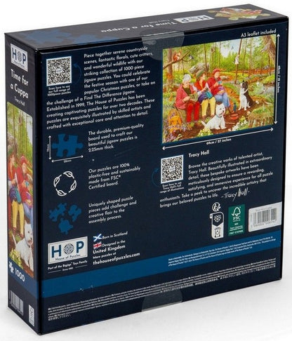 House of Puzzles - Time For a Cuppa - 1000 Piece Jigsaw Puzzle