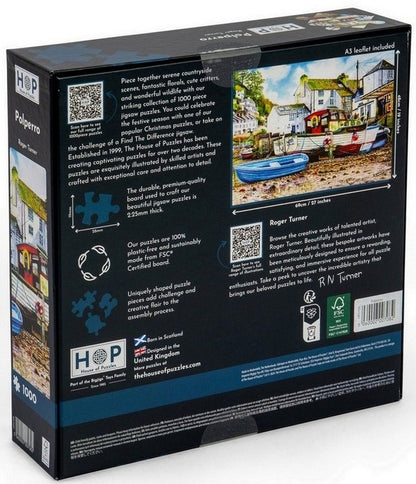 House of Puzzles - Polperro - 1000 Piece Jigsaw Puzzle