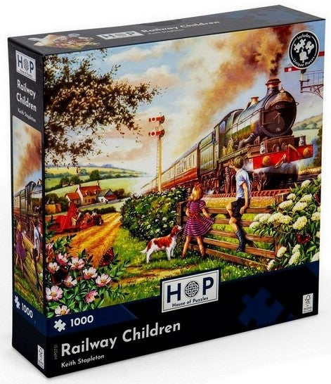 House of Puzzles - Railway Children - 1000 Piece Jigsaw Puzzle