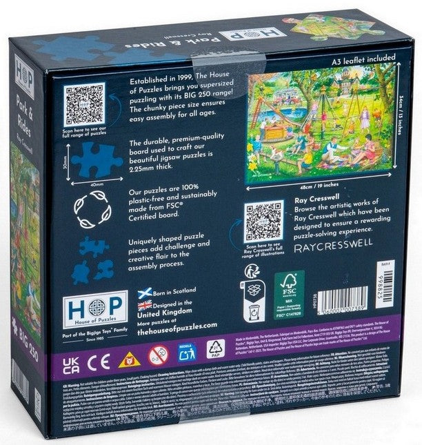 House of Puzzles - Park & Rides - 250XL Piece Jigsaw Puzzle