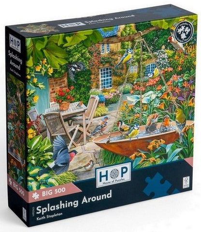 House of Puzzles - Splashing Around - 500XL Piece Jigsaw Puzzle