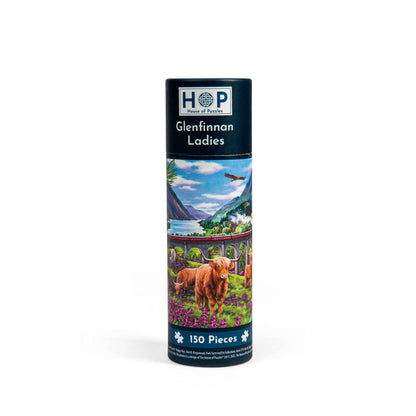 House of Puzzles - Glenfinnan Ladies - 150 Piece Mini Jigsaw Puzzle in a Tube