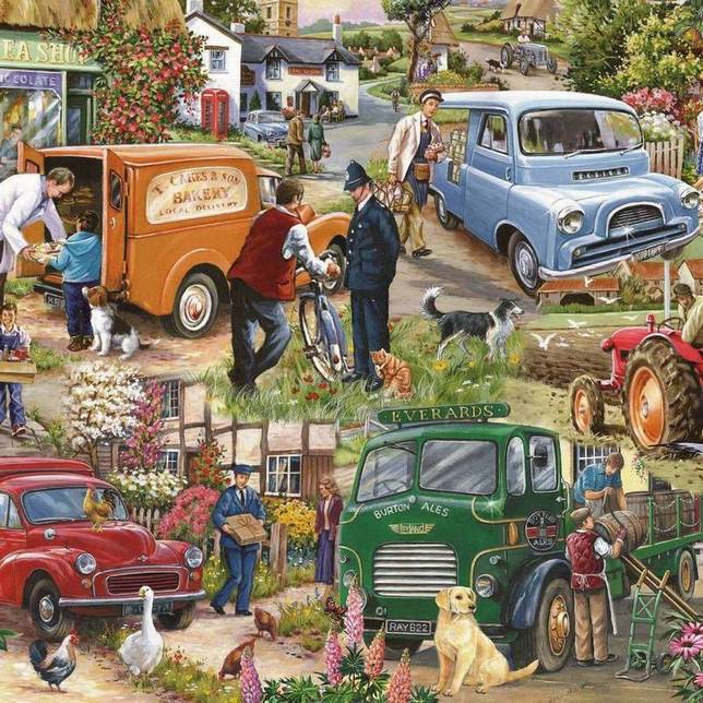 House of Puzzles - Whistle While you Work - 500XL Piece Jigsaw Puzzle