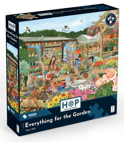 House of Puzzles - Everything for the Garden - 1000 Piece Jigsaw Puzzle