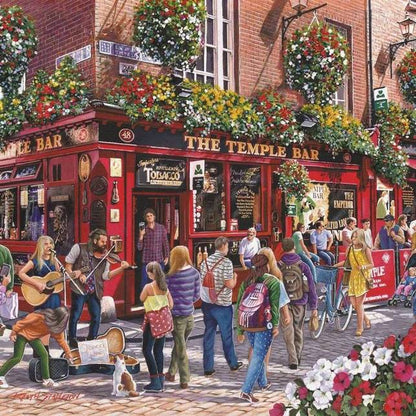 House of Puzzles - Temple Bar - 1000 Piece Jigsaw Puzzle