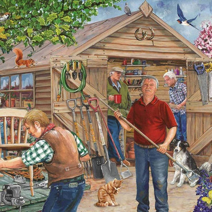 House of Puzzles - Our Man Shed - 500XL Piece Jigsaw Puzzle