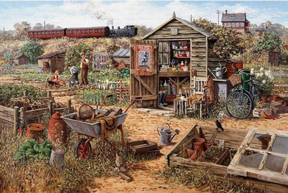 House of Puzzles - Time to Potter - 4 x 500 Piece Jigsaw Puzzle