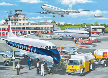 House of Puzzles - Going Places - 4 x 500 Piece Jigsaw Puzzle