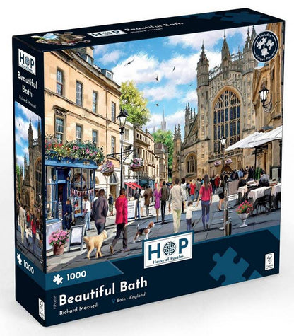 House of Puzzles - Beautiful Bath - 1000 Piece Jigsaw Puzzle