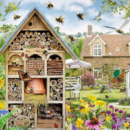 House of Puzzles - Bee Hotel - 1000 Piece Jigsaw Puzzle