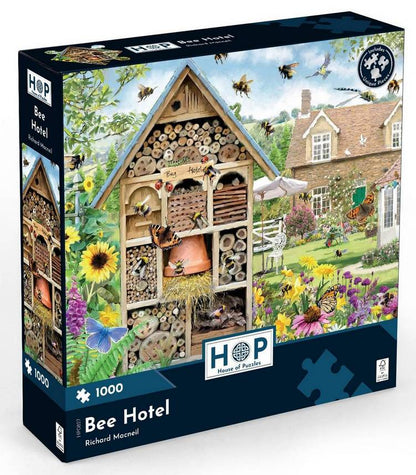 House of Puzzles - Bee Hotel - 1000 Piece Jigsaw Puzzle