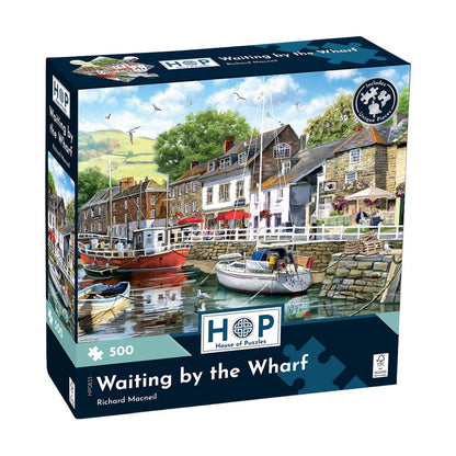 House of Puzzles - Waiting by the Wharf - 500 Piece Jigsaw Puzzle