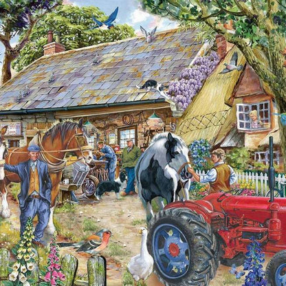 House of Puzzles - Forge and Fix - 500XL Piece Jigsaw Puzzle