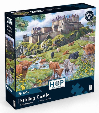 House of Puzzles - Stirling Castle - 1000 Piece Jigsaw Puzzle