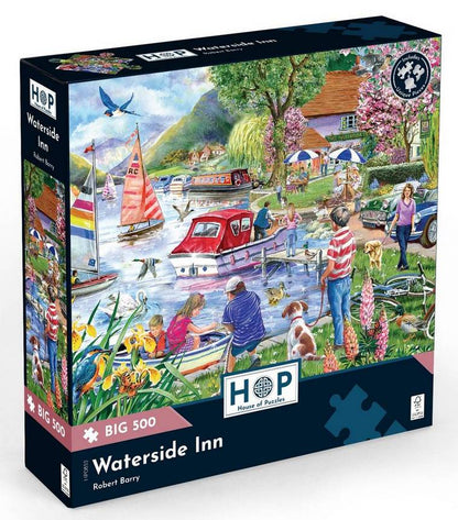 House of Puzzles - Waterside Inn - 500XL Piece Jigsaw Puzzle