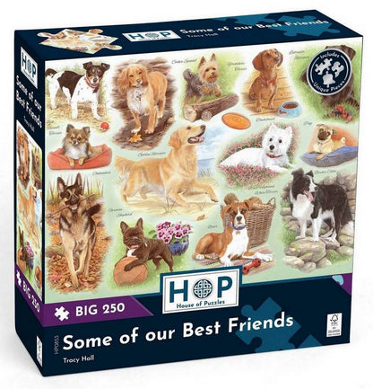 House of Puzzles - Some of Our Best Friends - 250XL Piece Jigsaw Puzzle