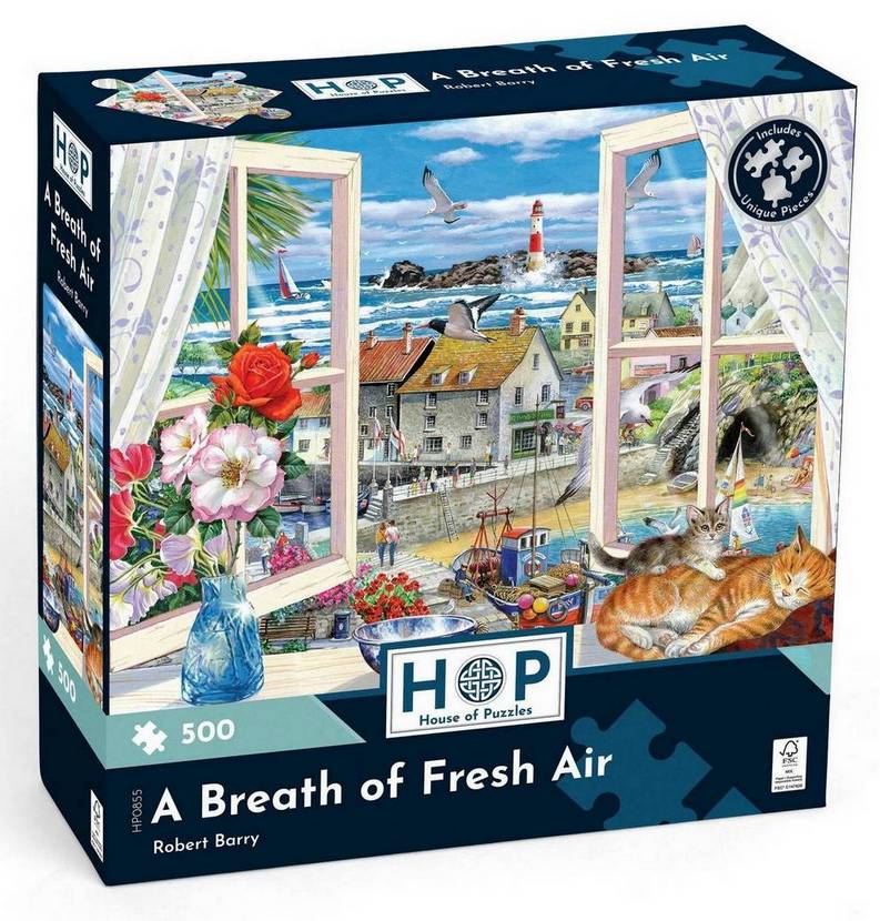House of Puzzles - A Breath of Fresh Air - 500 Piece Jigsaw Puzzle
