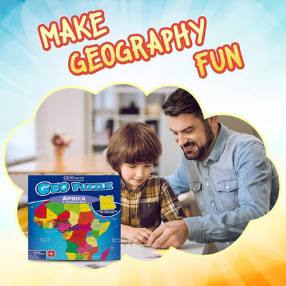GeoToys - Europe - 58 Piece Jigsaw Puzzle
