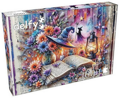 Delfy - Mystic Spellbook - 1000 Piece Jigsaw Puzzle