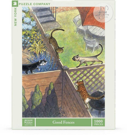 New York Puzzle Company - Good Fences - 1000 Piece Jigsaw Puzzle