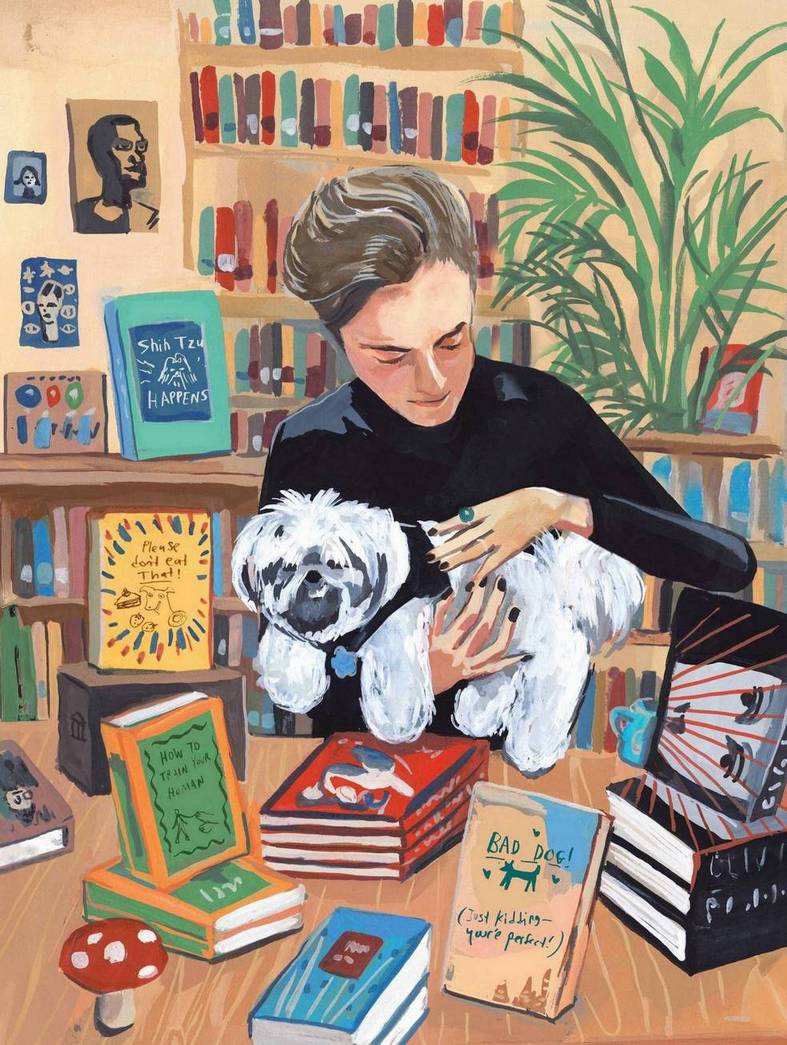 New York Puzzle Company - Shih Tzu Happens - 1000 Piece Jigsaw Puzzle