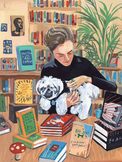New York Puzzle Company - Shih Tzu Happens - 1000 Piece Jigsaw Puzzle