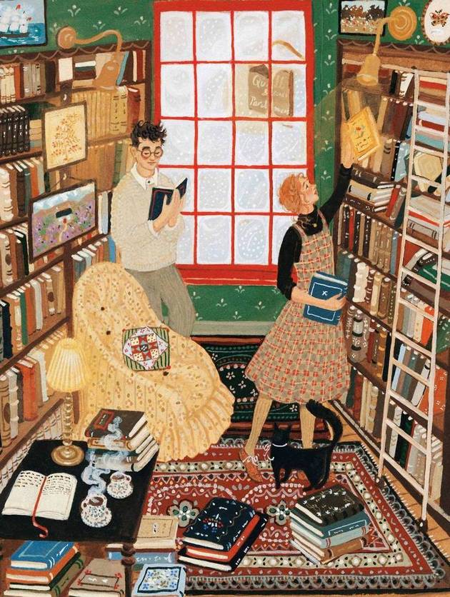 New York Puzzle Company - Quill and Parchment - 1000 Piece Jigsaw Puzzle