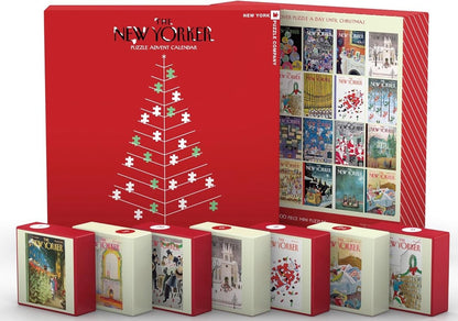 New York Puzzle Company - New Yorker - Advent Calendar - 24 x 100 Piece