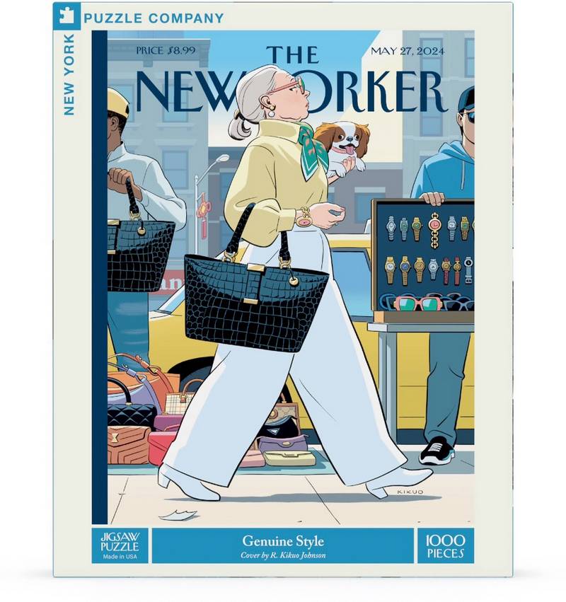 New York Puzzle Company - Genuine Style - 1000 Piece Jigsaw Puzzle