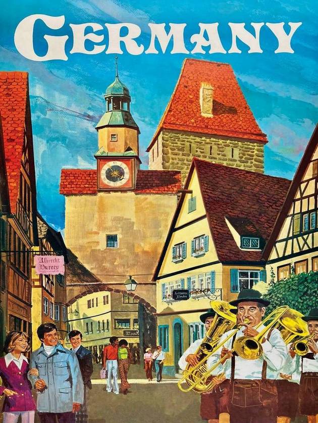 New York Puzzle Company - Welcome to Deutschland - 1000 Piece Jigsaw Puzzle