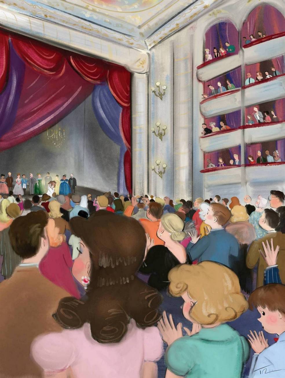 New York Puzzle Company - Standing Ovation - 1000 Piece Jigsaw Puzzle